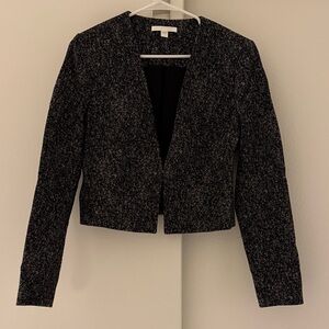 Boss Textured Black Women's Blazer